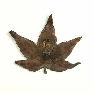 Rustic Steel Japanese Maple Leaf. Wall Decor Decoration Autumn Fall