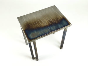 Contemporary Steel Side Table