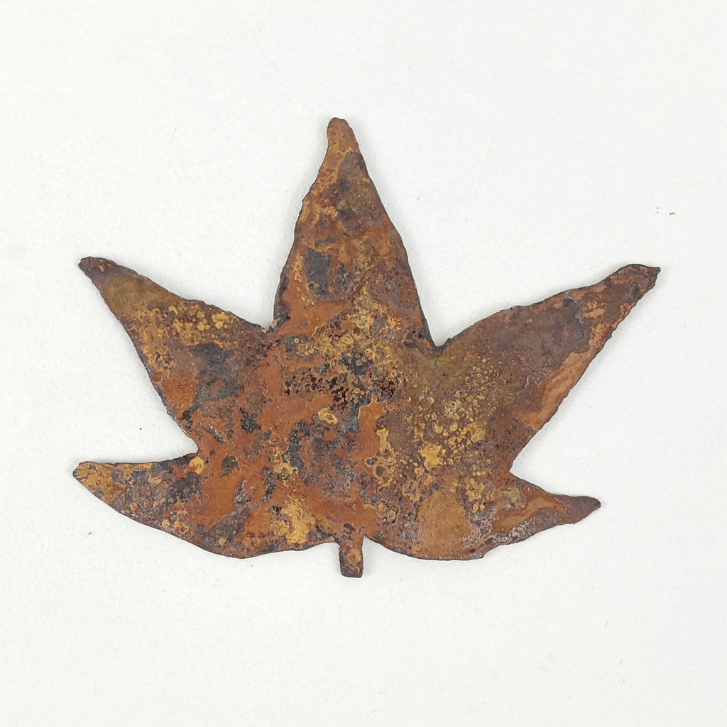 Metal Wall Decor. Japanese Maple Leaf.