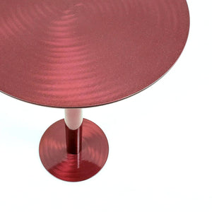 Rose Pink Steel Side Table